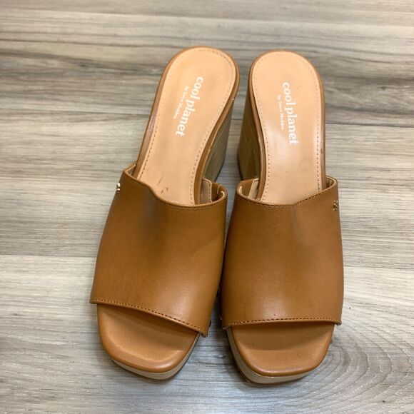 Cool Planet Steve Madden Womens Y2K Restore Platform Sandals Size 6.5M Brown - Picture 7 of 11